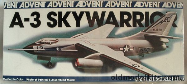 Revell 1/84 Douglas A3D (A-3) Skywarrior Advent Issue, 3355 plastic model kit